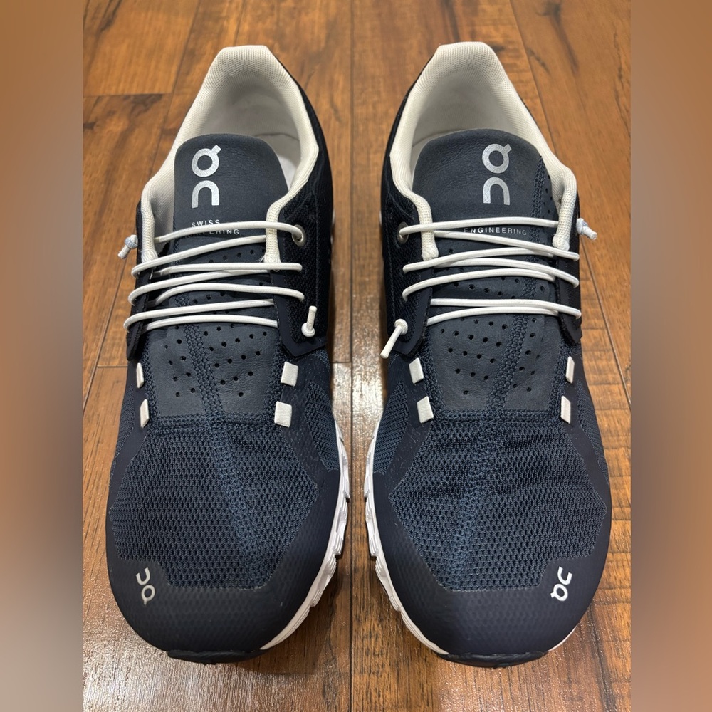 On Running Cloud 5 Midnight Blue Running Shoe Men’s Size 9 - Picture 2 of 11